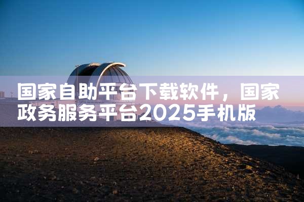 国家自助平台下载软件|P站专业版